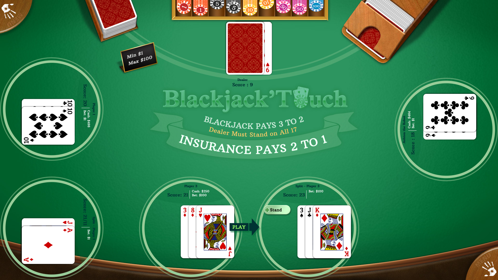 instal the new for mac Blackjack Professional